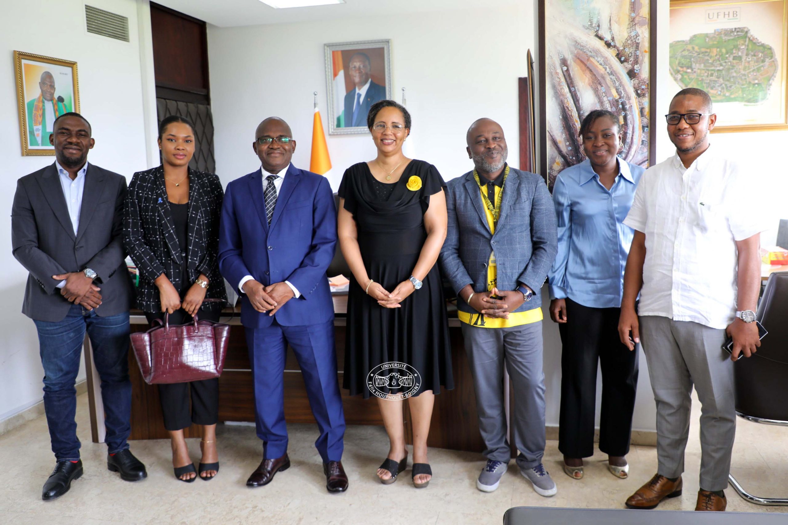 Coopération UFHB-MTN Business